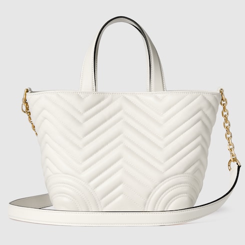 Gucci Betty small tote bag white leather Style ‎847386 AAFA1 9050