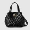 Gucci Betty small tote bag black leather Style ‎847386 AAFA1 1000