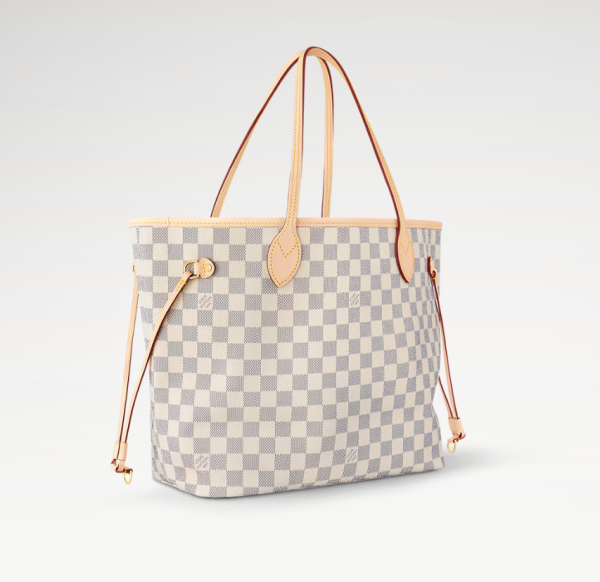 LOUIS VUITTON Neverfull MM N40604 Damier Azur