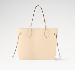 LOUIS VUITTON Neverfull MM M46676 Cream
