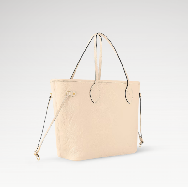 LOUIS VUITTON Neverfull MM M46676 Cream