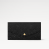 1761825402509 LOUIS VUITTON Sarah Wallet M82257 Black