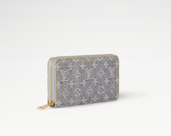 LOUIS VUITTON Zippy Wallet M13214 Monogram Denim