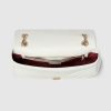 Gucci GG Marmont medium shoulder bag white leather Style ‎837267 AAE38 9050