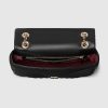 Gucci GG Marmont medium shoulder bag black leather Style ‎837267 AAE38 1000