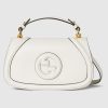 Gucci Gucci Blondie medium top handle bag white leather