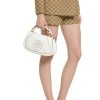 Gucci Gucci Blondie medium top handle bag white leather