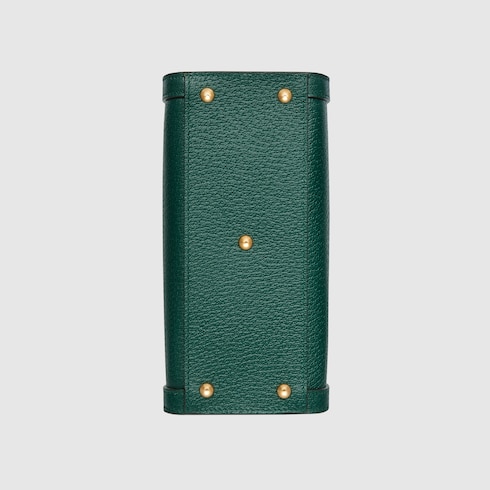 Gucci Diana small tote bag  green leather Style ‎702732 U3ZDT 3670