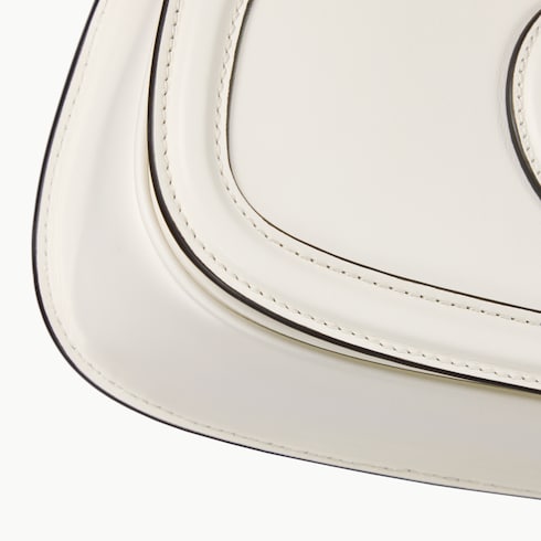 Gucci Gucci Blondie medium top handle bag white leather