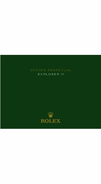 Rolex Explorer II 42mm Black Dial Oystersteel Men's Watch M226570-0002