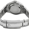 Rolex Lady-Datejust 28 Silver Roman Numeral Oyster Bracelet Watch 279160-0008
