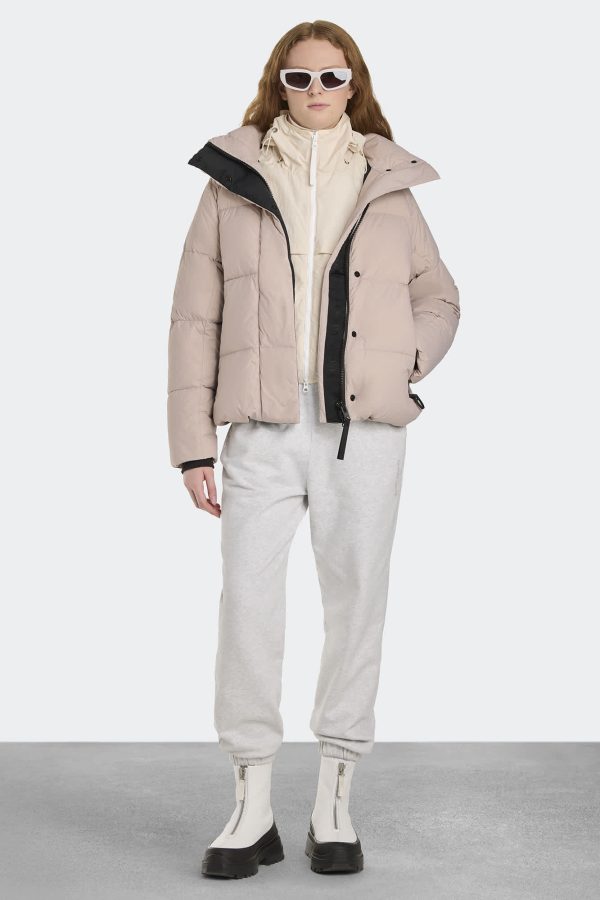 CANADAGOOSE-Junction Parka Black Label Lucent Rose