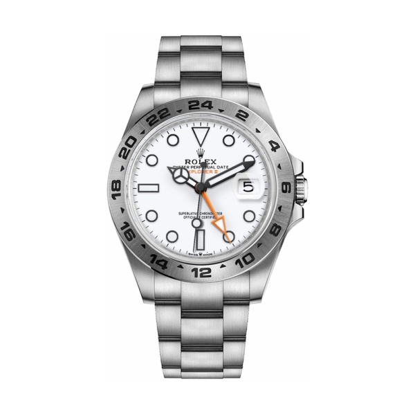 Rolex Explorer II White Polar Dial Oystersteel Men's Watch M226570-0001