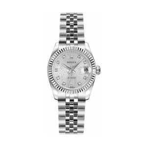 Rolex Lady-Datejust 26 Silver Women's Watch 179174