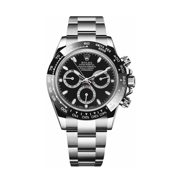 Rolex Cosmograph Daytona Oystersteel Black Dial Men's Watch 116500LN-0002