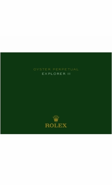 Rolex Explorer II GMT Stainless Steel Black Dial Men's Watch 16570