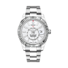 Rolex Sky-Dweller White Gold Bezel Oyster Bracelet Men's Watch 336934-0003