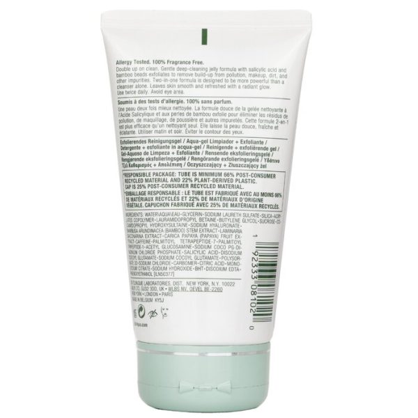 CLINIQUE ALL ABOUT CLEAN 2-IN-1 CLEANSING + EXFOLIATING JELLY