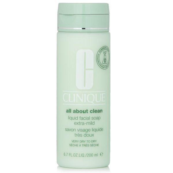 CLINIQUE ALL ABOUT CLEAN LIQUID FACIAL SOAP EXTRA-MILD - VERY DRY TO DRY SKIN