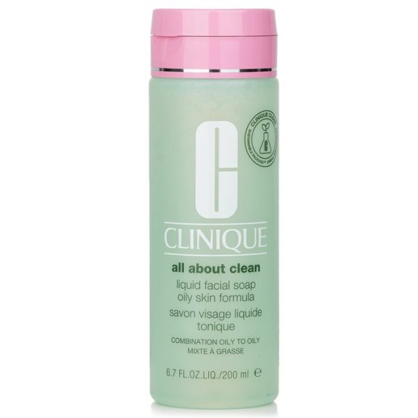 CLINIQUE ALL ABOUT CLEAN LIQUID FACIAL SOAP OILY SKIN FORMULA - COMBINATION OILY TO OILY SKIN