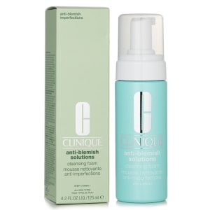 CLINIQUE ANTI-BLEMISH SOLUTIONS CLEANSING FOAM - FOR ALL SKIN TYPES