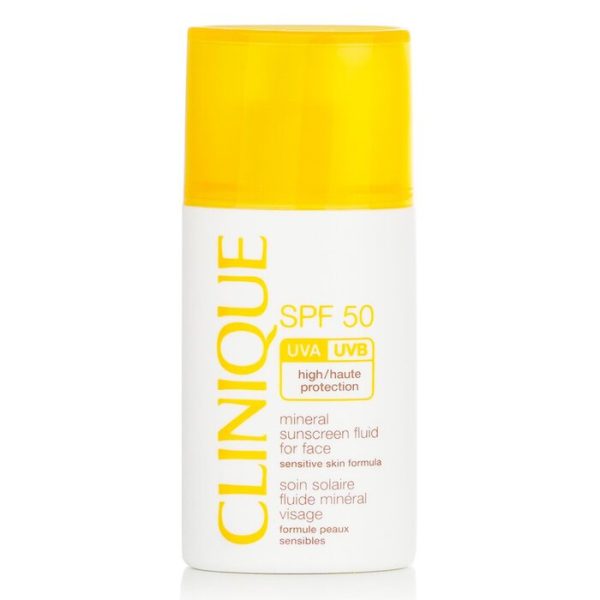 CLINIQUE MINERAL SUNSCREEN FLUID FOR FACE SPF 50 - SENSITIVE SKIN FORMULA