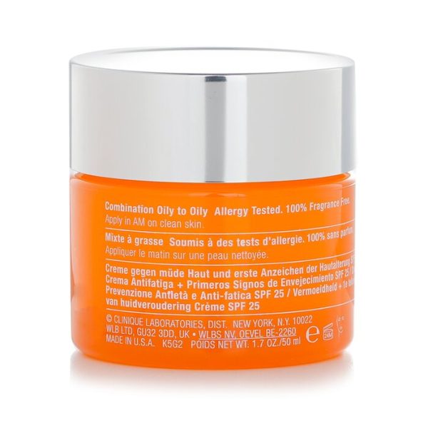 CLINIQUE SUPERDEFENSE SPF 25 FATIGUE + 1ST SIGNS OF AGE MULTI-CORRECTING CREAM - COMBINATION OILY TO OILY