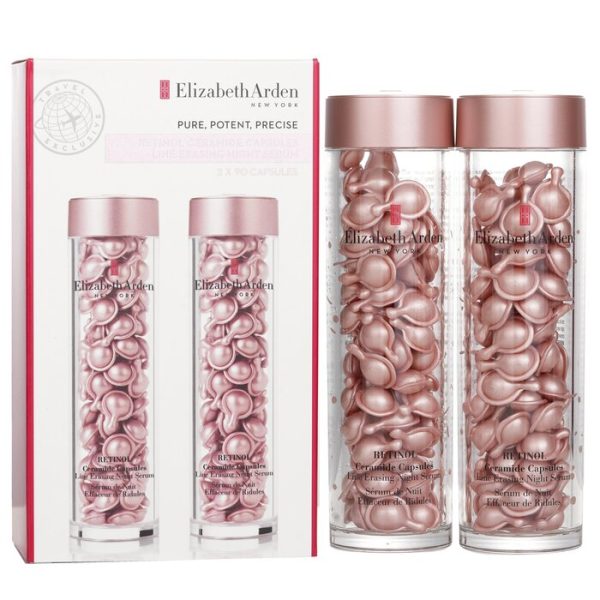 ELIZABETH ARDEN CERAMIDE RETINOL CAPSULES - LINE ERASING NIGHT SERUM DUO