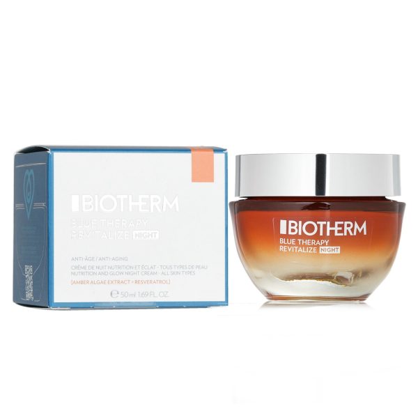 BIOTHERM BLUE THERAPY AMBER ALGAE REVITALIZE INTENSELY REVITALIZING NIGHT CREAM