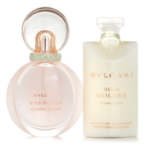 BVLGARI ROSE GOLDEA BLOSSOM DELIGHT XMAS SET_ EAU DE PARFUM 50ML + BODY LOTION 75ML