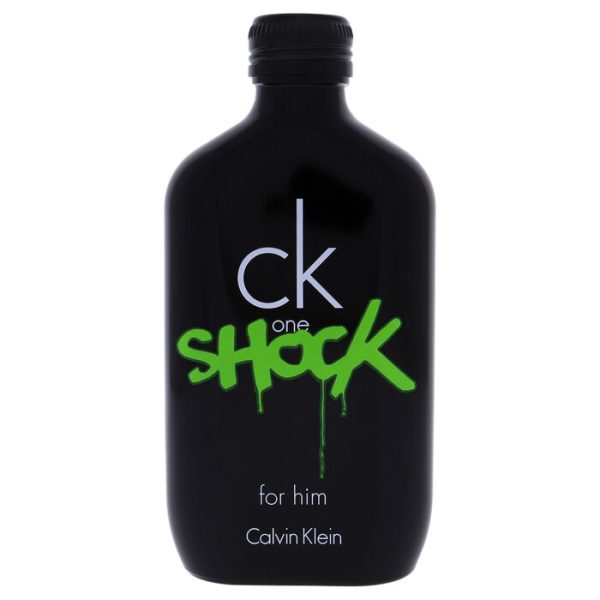 CALVIN KLEIN CK ONE SHOCK FOR HIM BY CALVIN KLEIN FOR MEN - 3.4 OZ EDT SPRAY