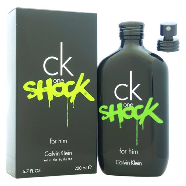 CALVIN KLEIN CK ONE SHOCK FOR HIM BY CALVIN KLEIN FOR MEN - 6.7 OZ EDT SPRAY