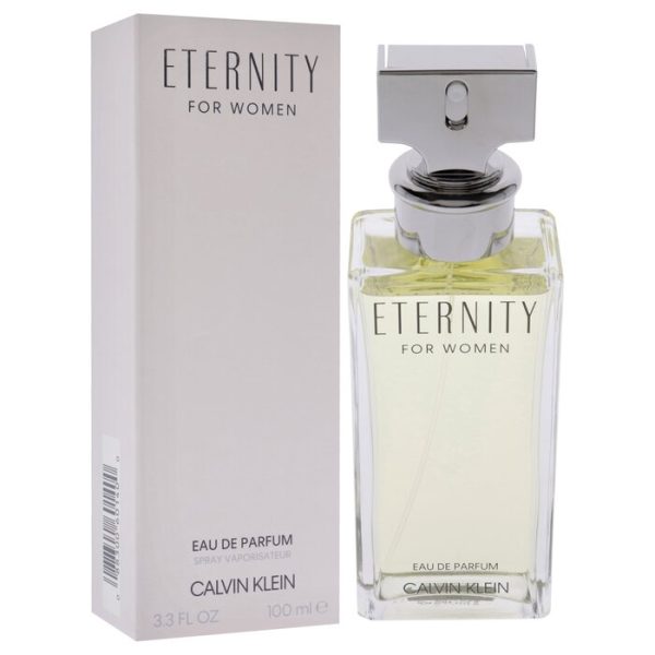 CALVIN KLEIN ETERNITY BY CALVIN KLEIN FOR WOMEN - 3.3 OZ EDP SPRAY