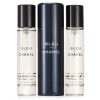 CHANEL BLEU DE CHANEL EAU DE TOILETTE TRAVEL SPRAY & TWO REFILLS