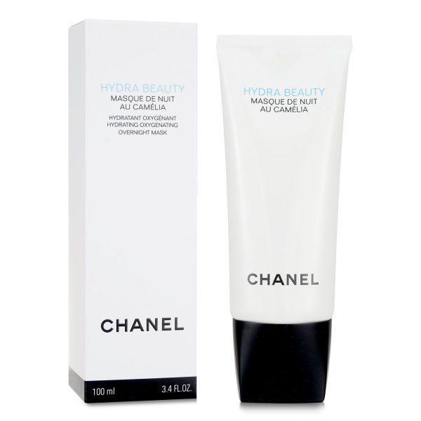 CHANEL HYDRA BEAUTY MASQUE DE NUIT AU CAMELIA HYDRATING OXYGENATING OVERNIGHT MASK