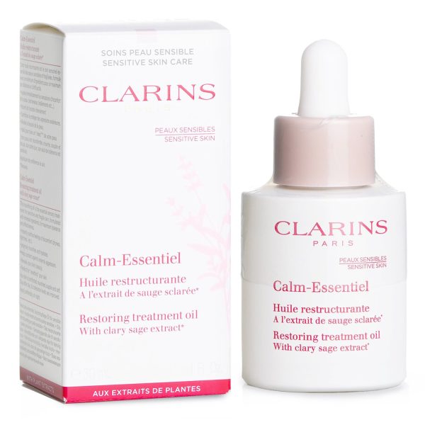 CLARINS CALM-ESSENTIEL RESTORING TREATMENT OIL - SENSITIVE SKIN