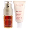 CLARINS DOUBLE SERUM COMPLETE AGE CONTROL CONCENTRATE AND BODY PARTNER STRETCH MARK EXPERT KIT BY CLARINS FOR UNISEX - 2 PC KIT