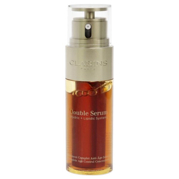 CLARINS DOUBLE SERUM COMPLETE AGE CONTROL CONCENTRATE BY CLARINS FOR UNISEX - 1.6 OZ SERUM