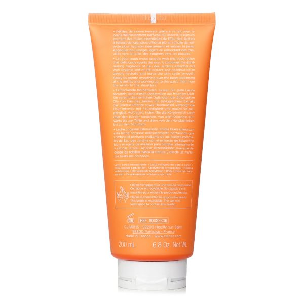 CLARINS EAU DES JARDINS UPLIFTING MELTING BODY LOTION