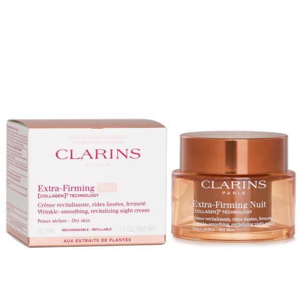CLARINS EXTRA FIRMING CREME NUIT WRINKLE SMOOTHING REVITALIZING NIGHT CREAM