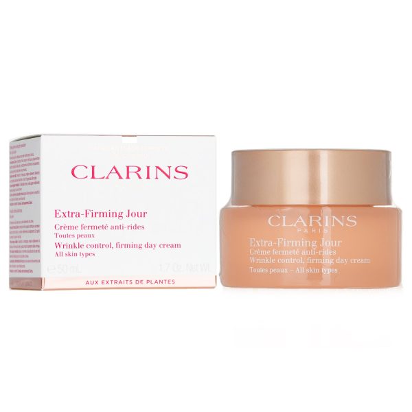 CLARINS EXTRA-FIRMING JOUR WRINKLE CONTROL, FIRMING DAY CREAM - ALL SKIN TYPES