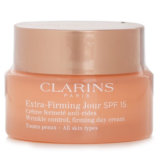 CLARINS EXTRA-FIRMING JOUR WRINKLE CONTROL, FIRMING DAY CREAM SPF 15 - ALL SKIN TYPES