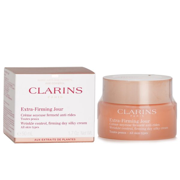 CLARINS EXTRA FIRMING JOUR WRINKLE CONTROL, FIRMING DAY SILKY CREAM