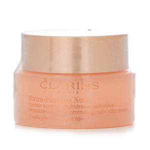 CLARINS EXTRA FIRMING NUIT WRINKLE CONTROL, REGENERATING NIGHT SILKY CREAM