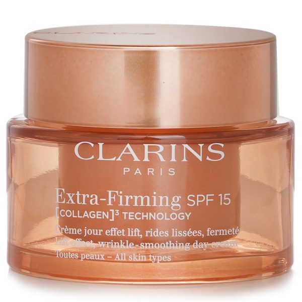 CLARINS EXTRA FIRMING SPF 15 LIFT EFFECT WRINKLE SMOOTHING DAY CREAM