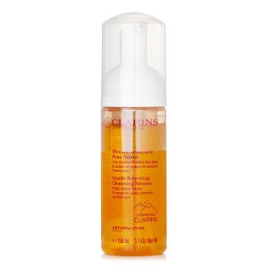 CLARINS GENTLE RENEWING CLEANSING MOUSSE WITH ALPINE HERBS & TAMARIND PULP EXTRACTS