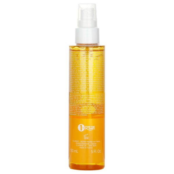 CLARINS GLOWING SUN BODY OIL HIGH PROTECTION SPF 30