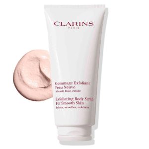 CLARINS GOMMAGE EXFOLIANT PEAU NEUVE EXFOLIATING BODY SCRUB FOR SMOOTH SKIN
