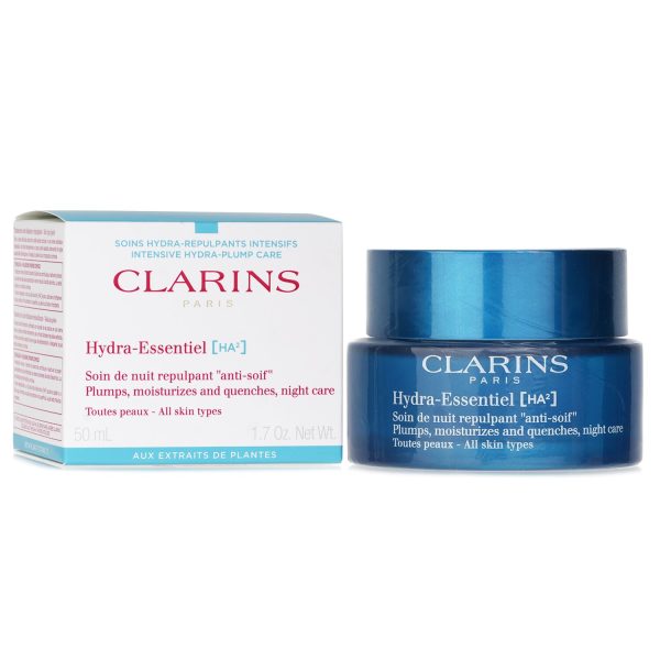 CLARINS HYDRA-ESSENTIEL [HA2] PLUMPS, MOISTURIZES AND QUENCHES NIGHT CREAM