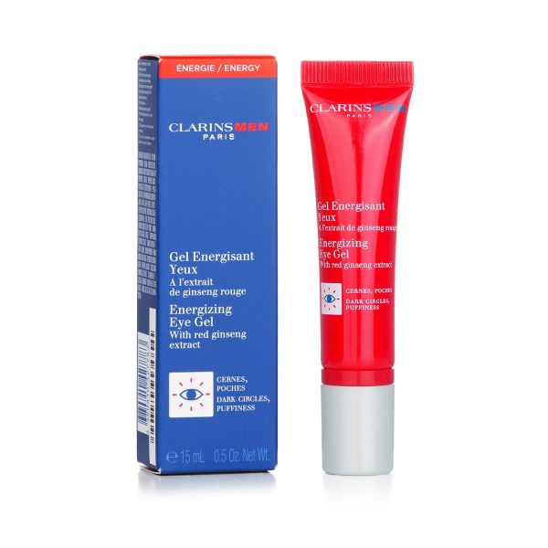 CLARINS MEN ENERGIZING EYE GEL WITH RED GINSENG EXTRACT